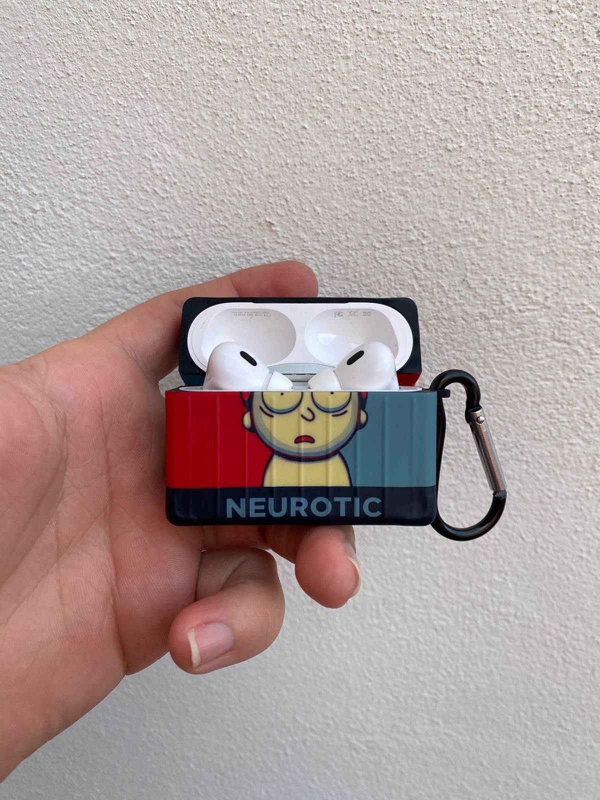 Funda para airpods Rick and morty