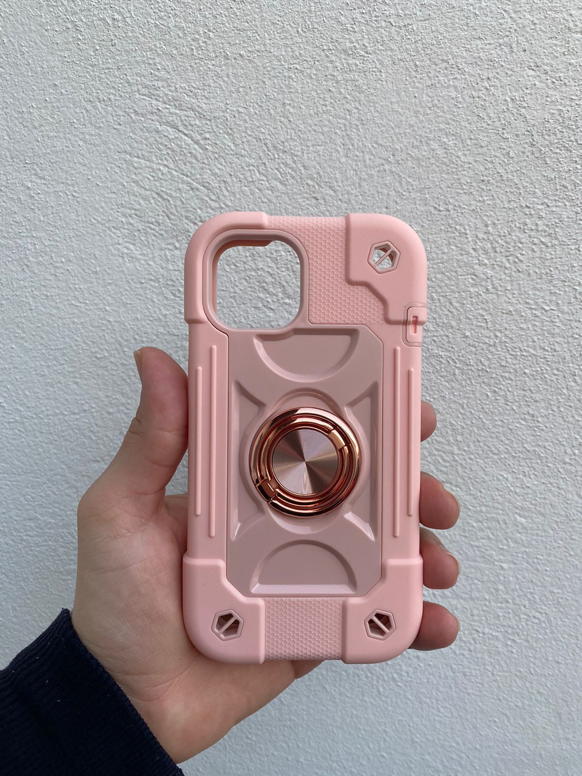 Funda de uso rudo con anillo premium