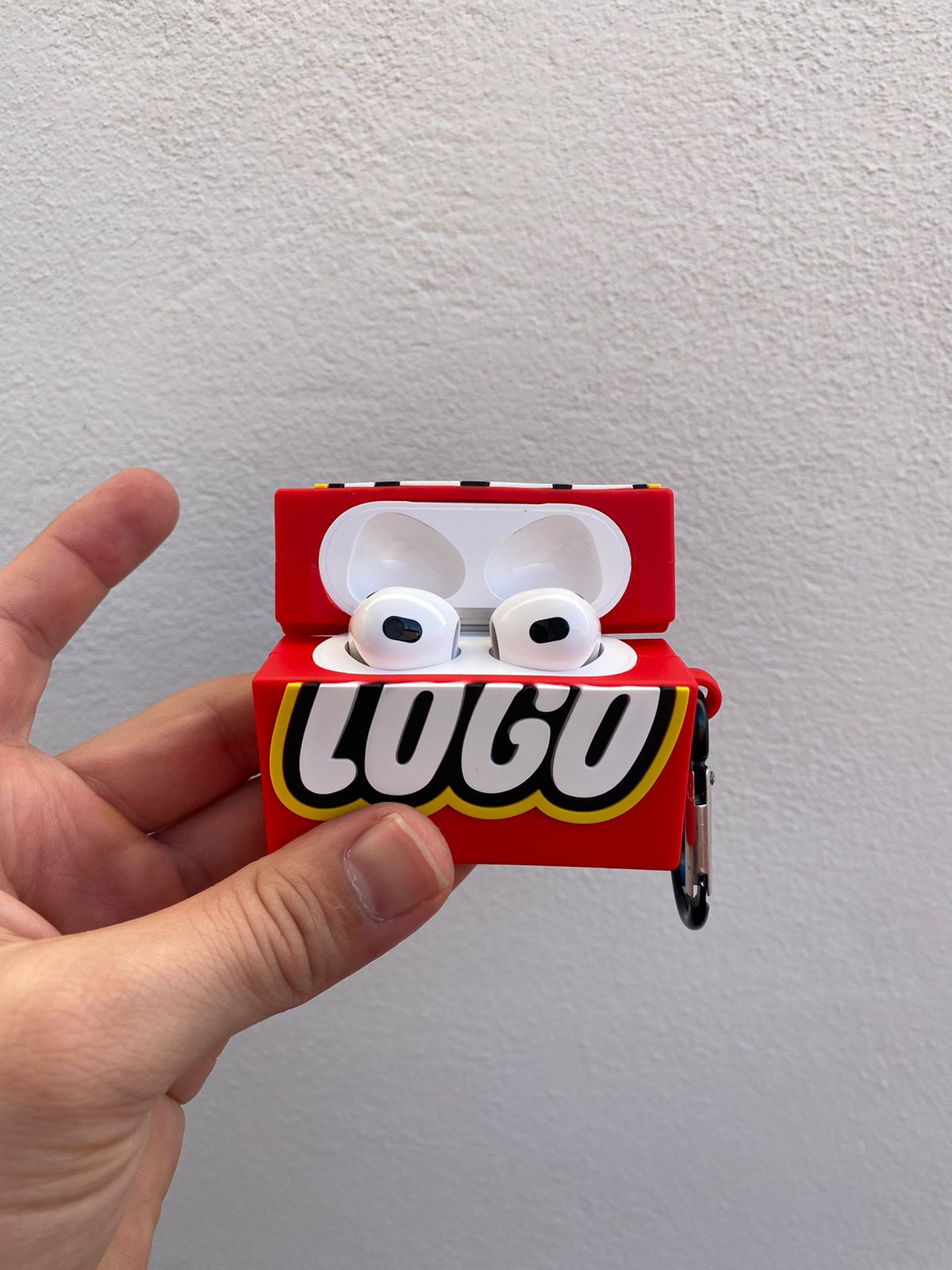 Funda para airpods tipo Lego