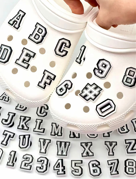 Letras para zapatos 1 pz