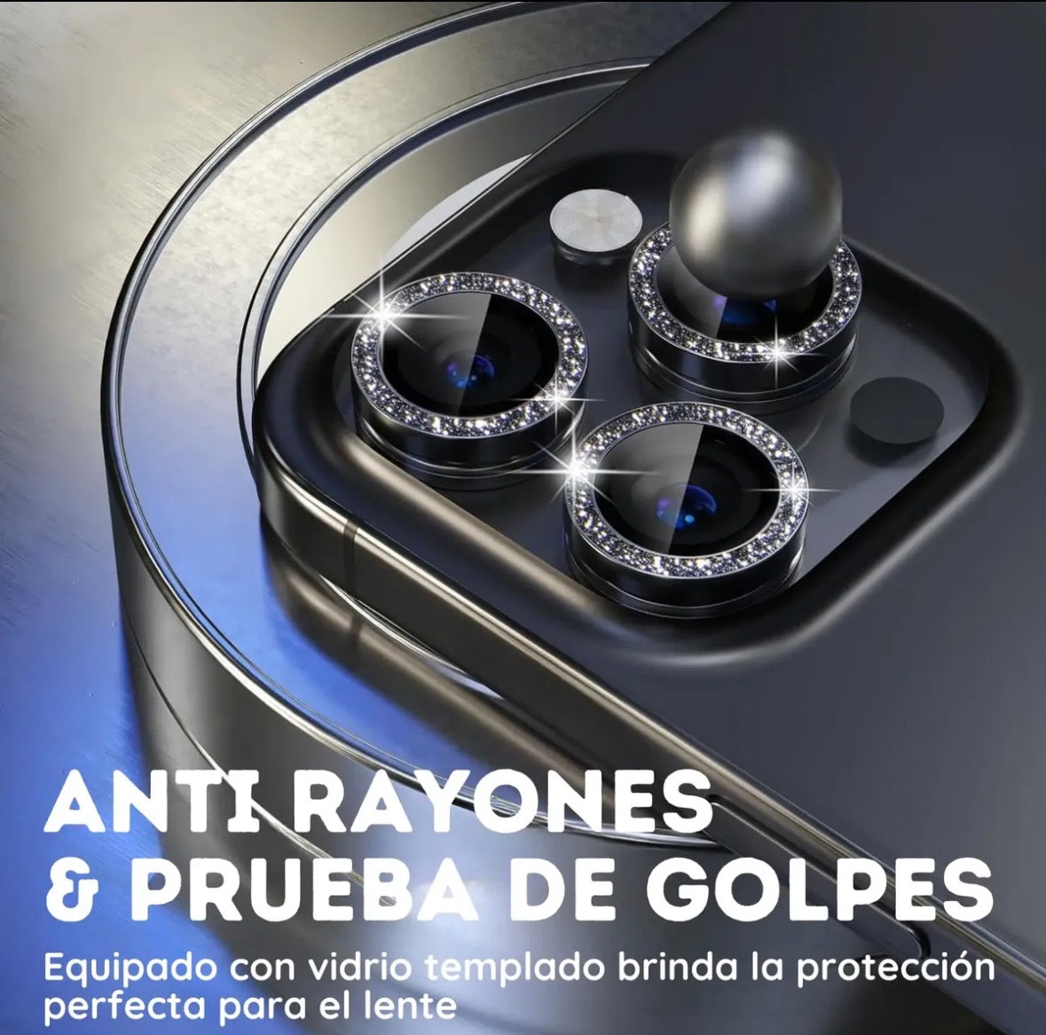 Protectores diamante para cámara iPhone