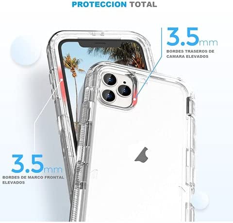 Funda de uso rudo clear premium