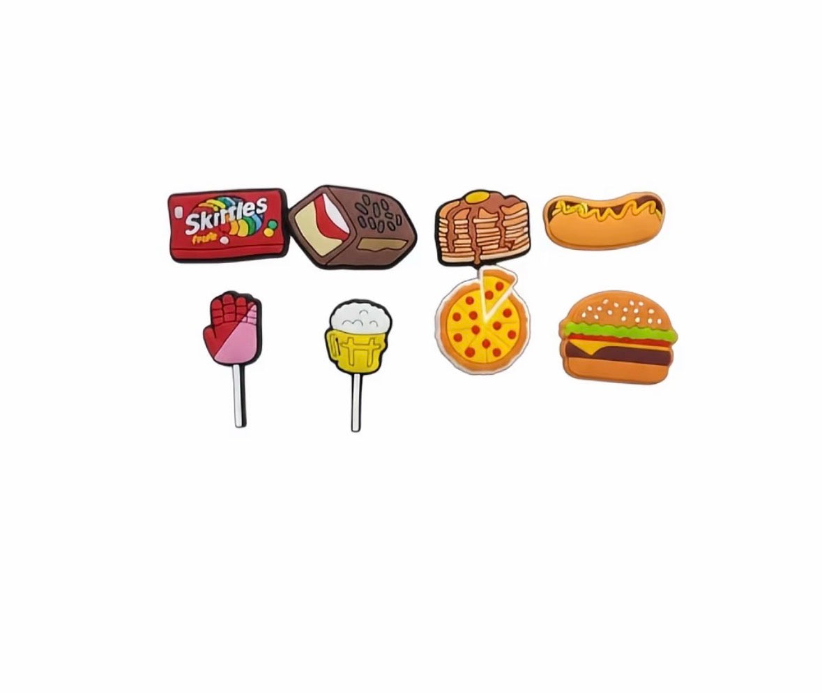 Pack 10 pz  Dibujos animados para zapatos o funda de moda